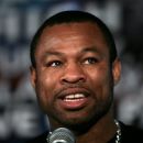 FILE-This March 25, 2008 file photo shows Welterweight boxers Sugar Shane Mosley speaking during a press conference in New York, Mosley is retiring, ending a career in which he won titles in three different weight classes, beat Oscar De La Hoya twice and never was knocked out.  The 40-year-old announced on Twitter Monday June 4, 2012 that he was hanging up his gloves, saying he 