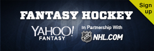 Sign up for Yahoo Fantasy Hockey in Partnership with NHL.com
