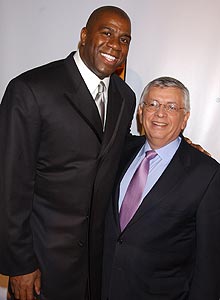 Magic Johnson on NBA commissioner David Stern: 