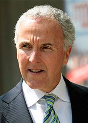 Frank McCourt's ownership of the Dodgers became in turmoil during a messy divorce from Jamie McCourt.