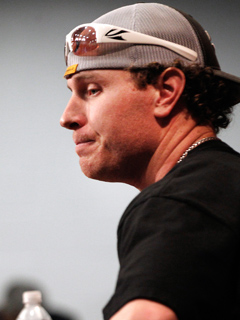 Rangers outfielder Josh Hamilton confirmed his relapse with alcohol at a press conference Friday in Arlington, Texas.