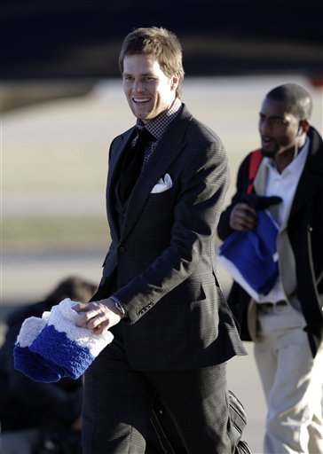New England Patriots Quarterback Tom Brady Smiles