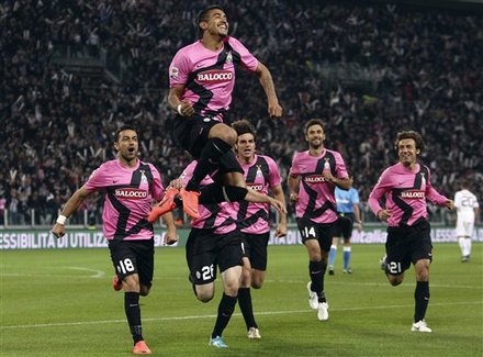 Juventus Chilean Midfielder Arturo Vidal Jumps