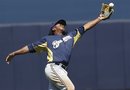 Gamel hits grand slam and solo HR, Brewers beat SD (Yahoo! Sports)