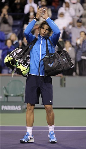 Rafael Nadal, Of Spain, Acknowledges