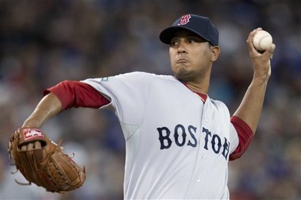 Boston Red Sox Starting Pitcher Felix Doubront Works