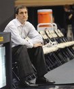 Murray State head coach Steve Prohm watches his team during warm-ups before an NCAA college basketball game against Tennessee State Thursday, Feb. 9, 2012, in Murray, Ky. Tennessee State won 72-68.