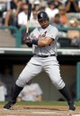 Detroit Tigers ' Miguel Cabrera reacts as a high fastball from Atlanta Braves pitcher Adam Russell comes near his face during a spring training baseball game, Saturday, March 3, 2012, in Lake Buena Vista, Fla. The Tigers won 2-0.