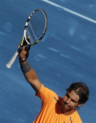 Rafael Nadal From Spain Celebrates