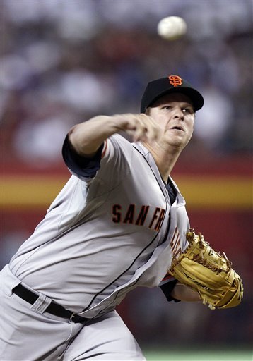 San Francisco Giants' Matt Cain Releases