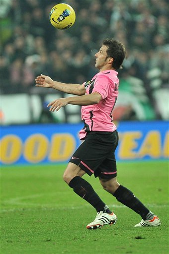 Juventus Captain Alessandro Del Piero Eyes