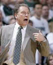 Michigan State coach Tom Izzo gives instructions during the first half of an NCAA college basketball game against Indiana , Wednesday, Dec. 28, 2011, in East Lansing, Mich. Michigan State won 80-65.