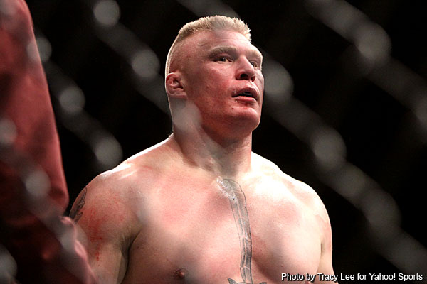 BROCK LESNAR RETIRES from MMA after loss to Alistair Overeem at ...