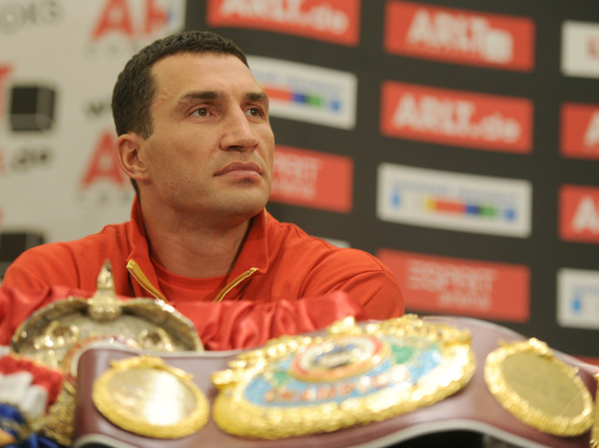Ukraine's Boxer Wladimir Klitschko Attends