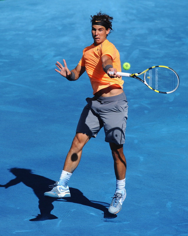  Rafael Nadal Of Spain Plays