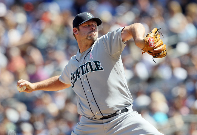  Kevin Millwood #25 Of The Seattle Mariners Pitches