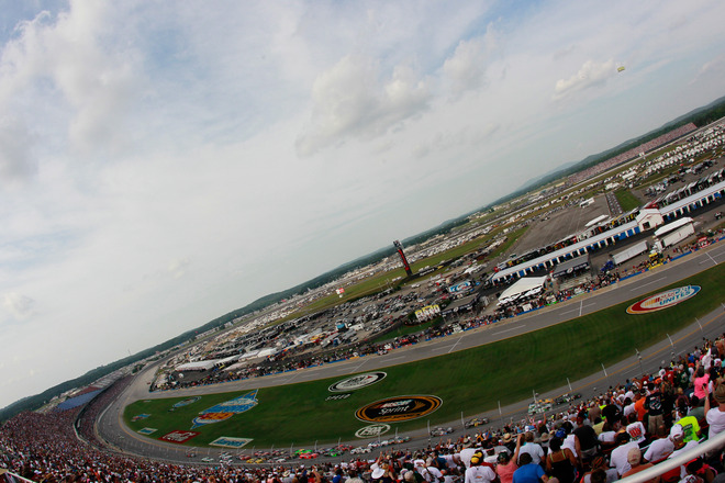 TALLADEGA AL MAY 05 Kyle Busch driver of the 54 Monster Energy Toyota 