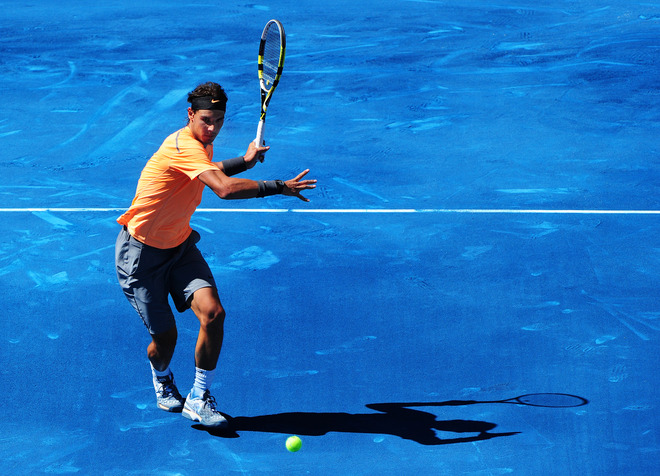  Rafael Nadal Of Spain Plays