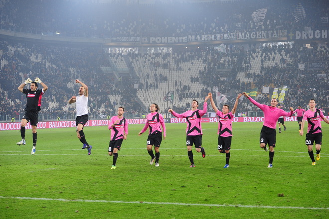 Juventus' Team Celebrate At Th End Of  The Serie A Football Match Between Juventus And Catania At The 