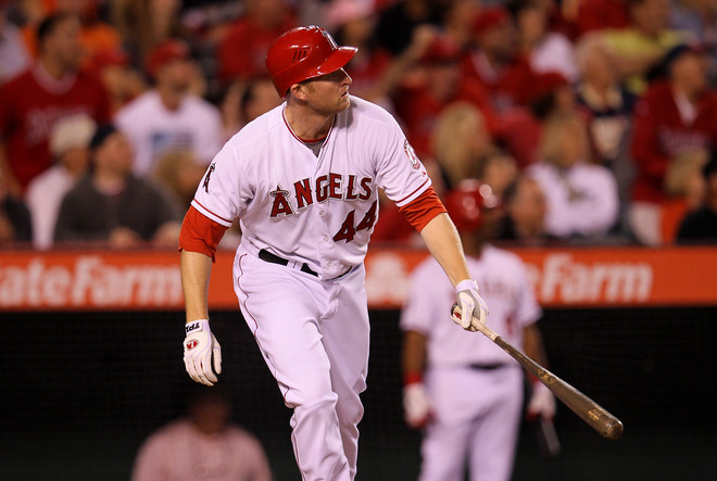   Mark Trumbo #44 Of The Los Angeles Angels Of Anaheim Watches