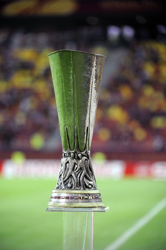 The UEFA Europa League Trophy Is