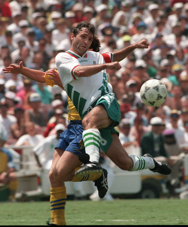 Bulgarian Football Icon Hristo Stoichkov Shoots