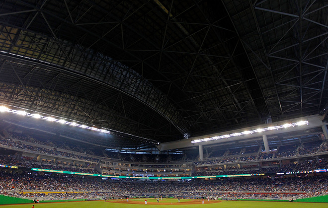  A General View Of The New Miami Marlins Park
