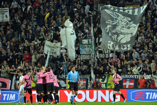 Juventus' Midfielder Claudio Marchisio Celebrates