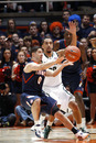 CHAMPAIGN, IL - JANUARY 31: Brandon Wood #30 of the Michigan State Spartans defends against Sam Maniscalco #0 of the Illinois Fighting Illini at Assembly Hall on January 31, 2012 in Champaign, Illinois. Illinois defeated Michigan State 42-41. (Photo by Joe Robbins/Getty Images)