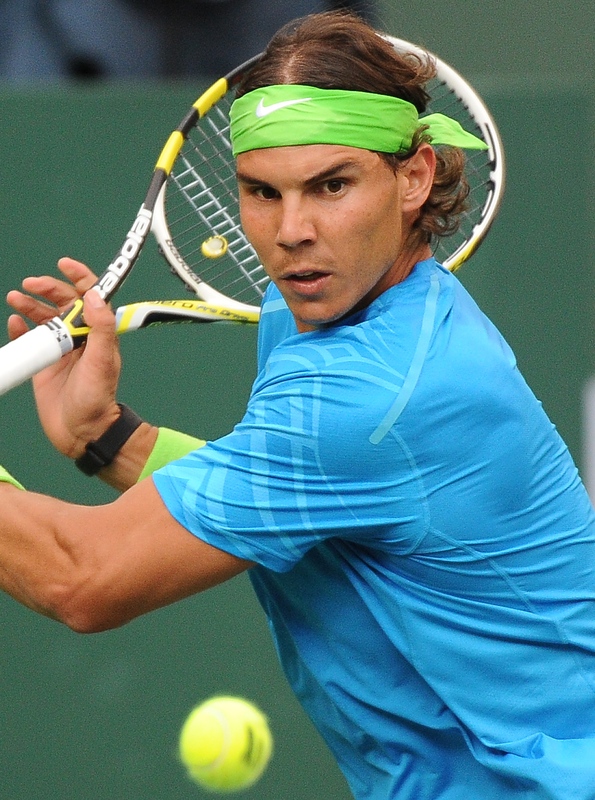 Rafael Nadal Of Spain Returns