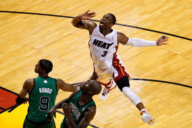   Dwyane Wade #3 Of The Miami Heat Watches