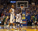 LAWRENCE, KS - JANUARY 16:  Travis Releford #24 of the Kansas Jayhawks reacts as the Jayhawks defeat the Baylor Bears 92-74 to win the game on January 16, 2012 at Allen Fieldhouse in Lawrence, Kansas.  (Photo by Jamie Squire/Getty Images)
