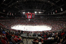 SUNRISE, FL - DECEMBER 31: A general view of the BankAtlantic Center with a capacity crowd watches action between the Florida Panthers and the Montreal Canadiens on December 31, 2011 in Sunrise, Florida. The Panthers defeated the Canadiens 3-2. (Photo by Joel Auerbach/Getty Images)