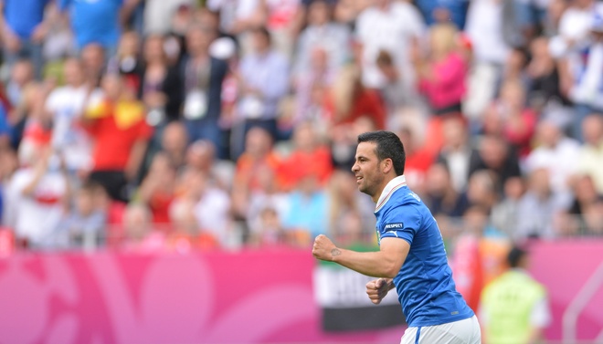 Italian Forward Antonio Di Natale Reacts