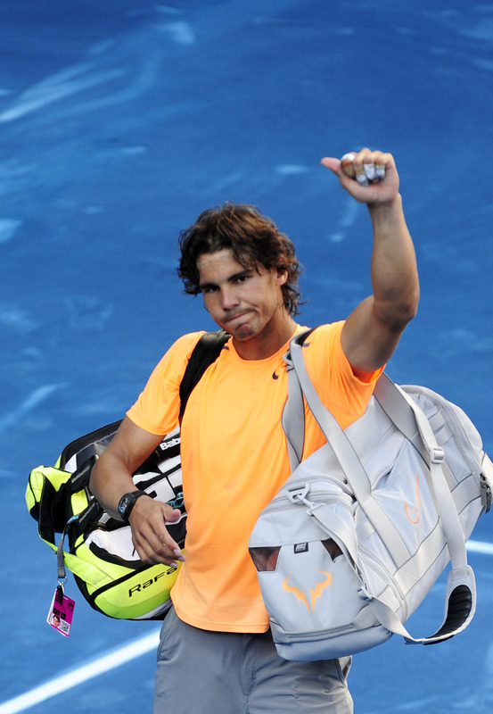 Spanish Rafael Nadal Waves