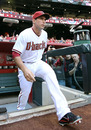 PHOENIX, AZ - APRIL 06:  Paul Goldschmidt #44 of the Arizona Diamondbacks is introduced before the Opening Day game against the San Francisco Giants at Chase Field on April 6, 2012 in Phoenix, Arizona.  The Diamondbacks defeated the Giants 5-4.  (Photo by Christian Petersen/Getty Images)