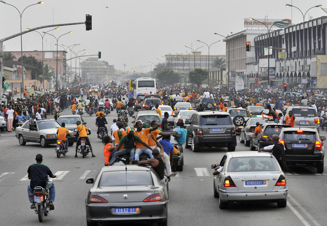 Supporter Of Ivory Coast's