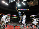 LOUISVILLE , KY - DECEMBER 28: Greg Whittington #2 of the Georgetown Hoyas shoots the ball during the Big East conference game against the Louisville Cardinals at KFC YUM! Center on December 28, 2011 in Louisville, Kentucky . (Photo by Andy Lyons/Getty Images)