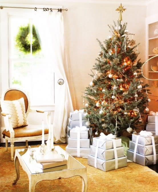 ديكورات خاصة لاحتفالات راس السنة Christmas-tree-decorating-ideas-554x673