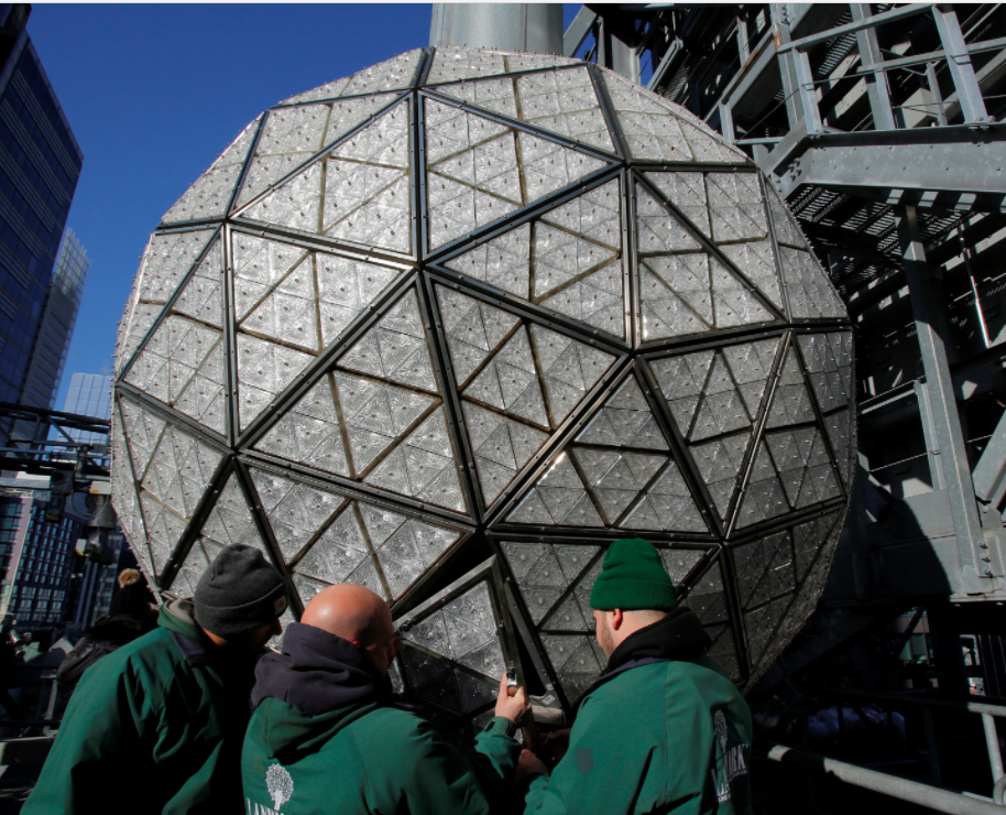 Waterford Crystal's New Year's Eve ball ready drop for 19th time