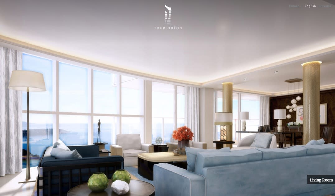 اغلى شقة فى العالم Monaco-penthouse-ice-blue-open-plan-modern-living-dining-with-ocean-view1