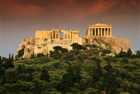  أقدم عشرة مواضع تاريخية في العالم  Athens-greece