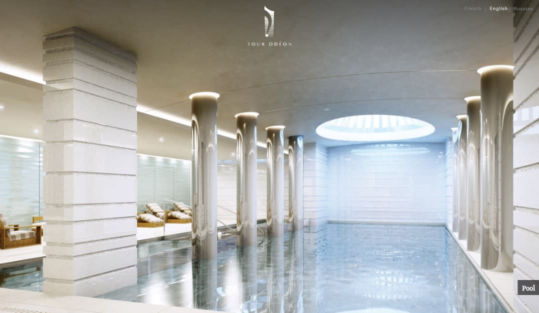 اغلى شقة فى العالم Monaco-penthouse-indoor-swimming-pool-with-columbs-and-sperical-skylight1