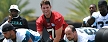 Jacksonville Jaguars quarterback Chad Henne will take heat over cuddly photo. (Al Messerschmidt/Getty Images)