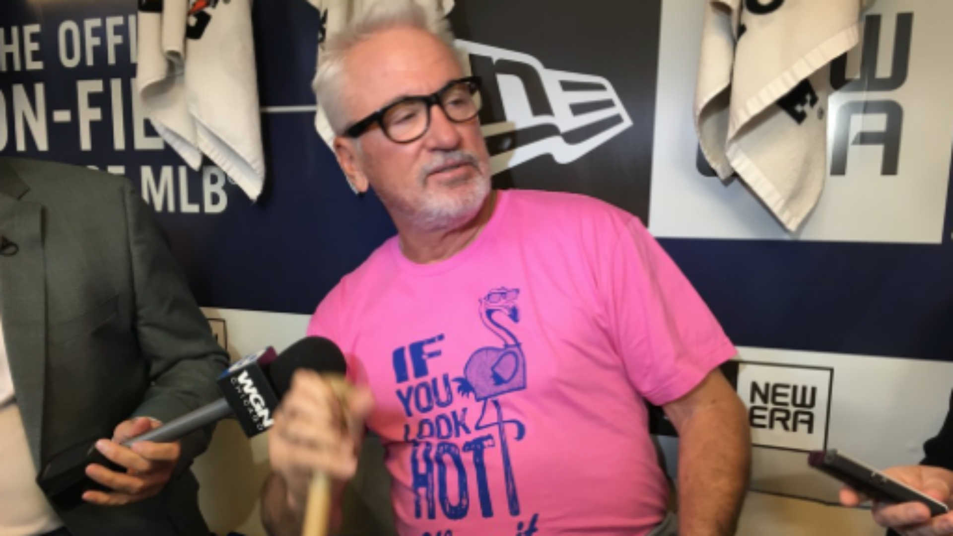 Joe Maddon isn't worried about much, man. (AP)