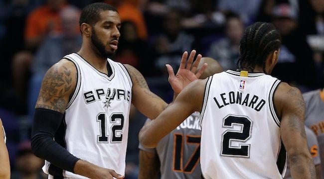 LaMarcus Aldridge and Kawhi Leonard have been rolling since the loss in Golden State.