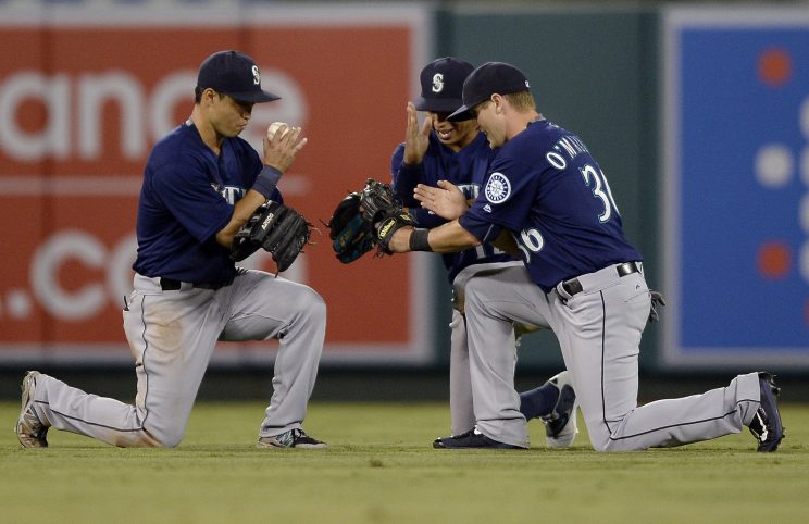 The Mariners have gone 11-3 in August. (Getty Images/Kevork Dejansezian)