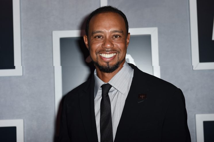 Tiger Woods was in New York to celebrate his foundation's 20-year anniversary. (Getty Images)