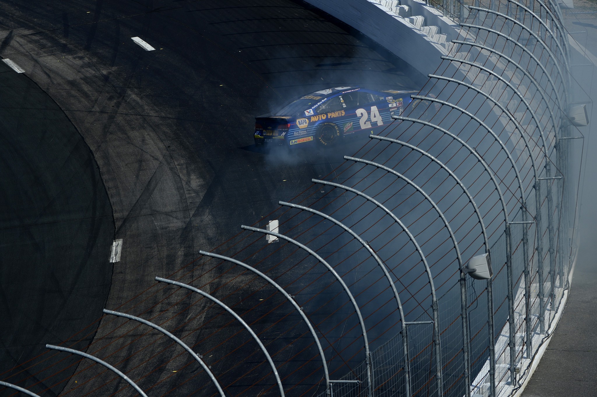 Jimmie Johnson was the highest-finishing Hendrick driver at NHMS. He was 12th (Getty). 