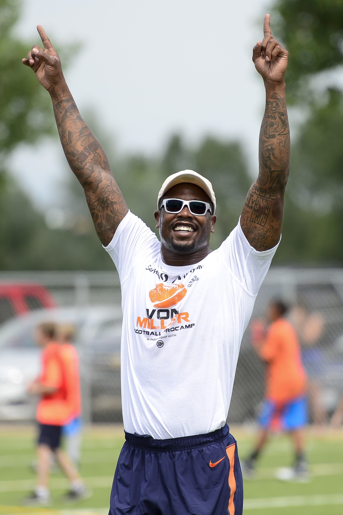 Von Miller breaks down how he made his collegiate choice. (Photo by Michael Reaves/The Denver Post via Getty Images)